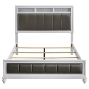 Barzini 4-piece Queen Bedroom Set White - 205891Q-S4
