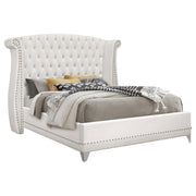 Barzini 5-piece Queen Bedroom Set White - 300843Q-S5