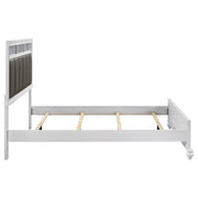 Barzini Wood Queen Panel Bed White - 205891Q