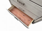 Basilone Rustic White Chest - FM7440WH-C