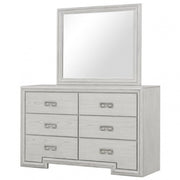 Basilone Rustic White Dresser - FM7440WH-D