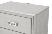 Basilone Rustic White Nightstand - FM7440WH-N