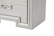 Basilone Rustic White Nightstand - FM7440WH-N