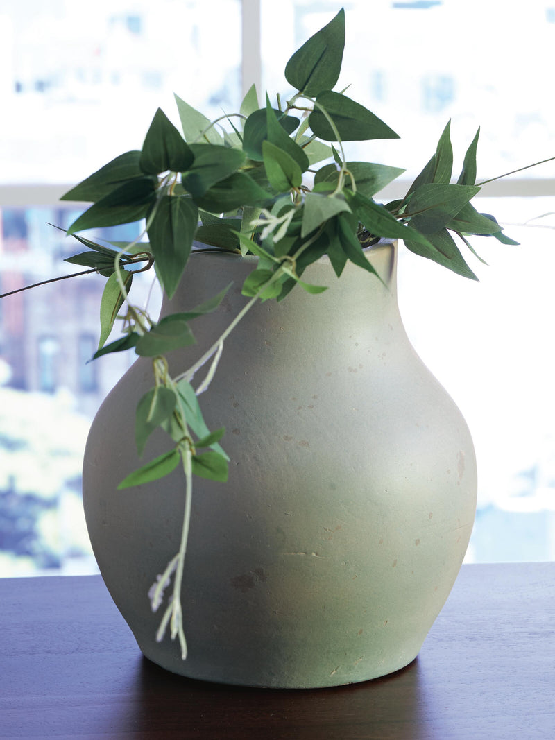 Baychester Antique Green Vase - A2000805
