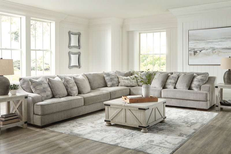 Bayless Smoke 4 - Piece Sectional - Gate FurnitureSectional