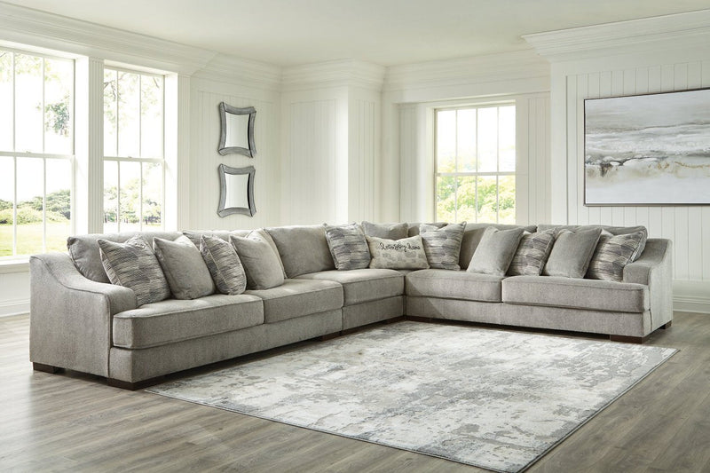 Bayless Smoke 4 - Piece Sectional - Gate FurnitureSectional