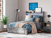 Baystorm Full Panel Storage Bed and Nightstand - B221B96