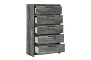Baystorm Gray Chest of Drawers - Gate FurnitureChest