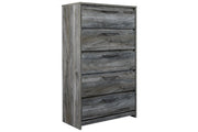 Baystorm Gray Chest of Drawers - Gate FurnitureChest