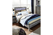 Baystorm Gray Full Panel Bed - Gate FurnitureFull Bed