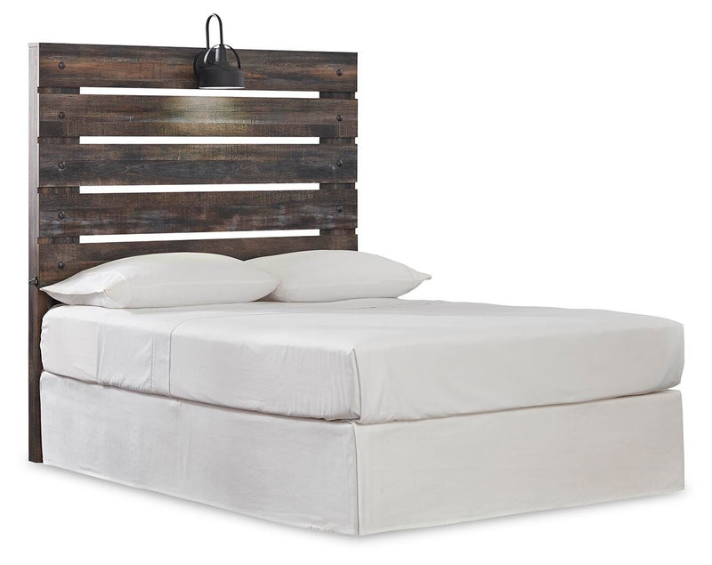 Baystorm Gray Full Panel Headboard, Chest and Nightstand - B221B60