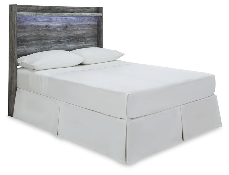Baystorm Gray Full Panel Headboard, Dresser and Nightstand - B221B59