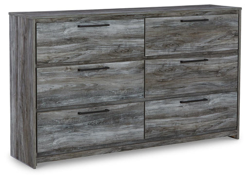 Baystorm Gray Full Panel Headboard, Dresser and Nightstand - B221B59