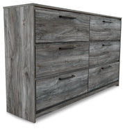Baystorm Gray Full Panel Headboard, Dresser and Nightstand - B221B59