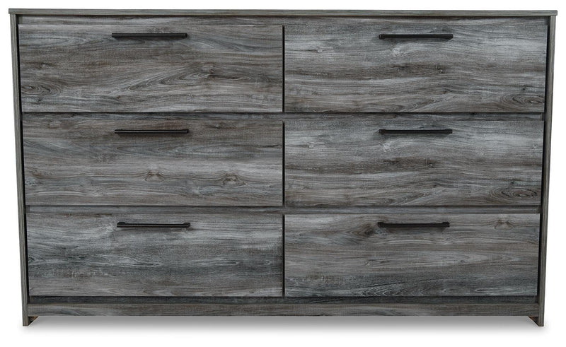 Baystorm Gray Full Panel Headboard, Dresser and Nightstand - B221B59