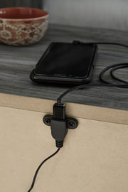 Baystorm Gray LED Panel Bedroom Set - Gate FurnitureBedroom Set