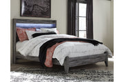 Baystorm Gray Queen Panel Bed - Gate FurnitureQueen Bed