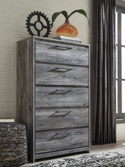 Baystorm Queen Panel Bed and Chest - B221B99