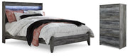 Baystorm Queen Panel Bed and Chest - B221B99