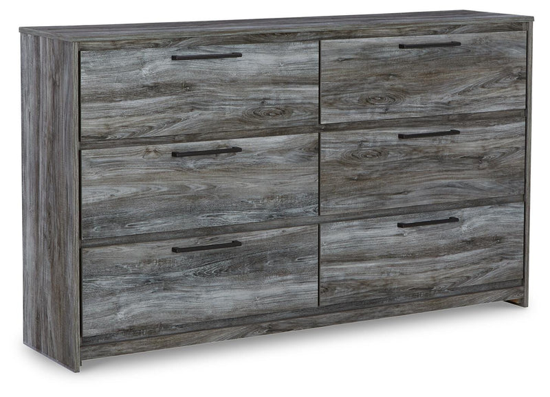 Baystorm Queen Panel Bed with Storage, Dresser and 2 Nightstands - B221B103