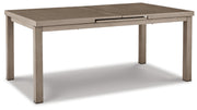 Beach Front Outdoor Dining Table and 4 Chairs in Beige - PKG015466