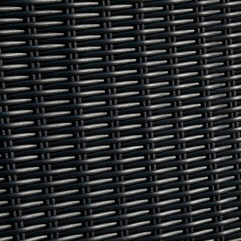 Beachcroft Outdoor Dining Table and 4 Chairs in Black/Light Gray - PKG021236