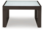 Beachloft 8-Piece Sectional with Ottoman and Coffee Table in Black/Gray - PKG021169