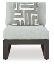 Beachloft 8-Piece Sectional with Ottoman and Coffee Table in Black/Gray - PKG021169