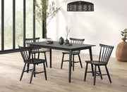 Beale Black Dining Table - FM3100BK-T