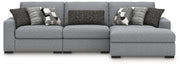 Bealton Salt and Pepper 3-Piece Sectional with Chaise - 61305S3