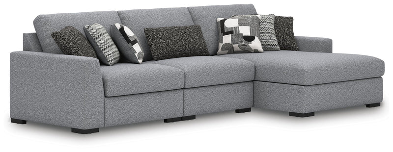 Bealton Salt and Pepper 3-Piece Sectional with Chaise - 61305S3