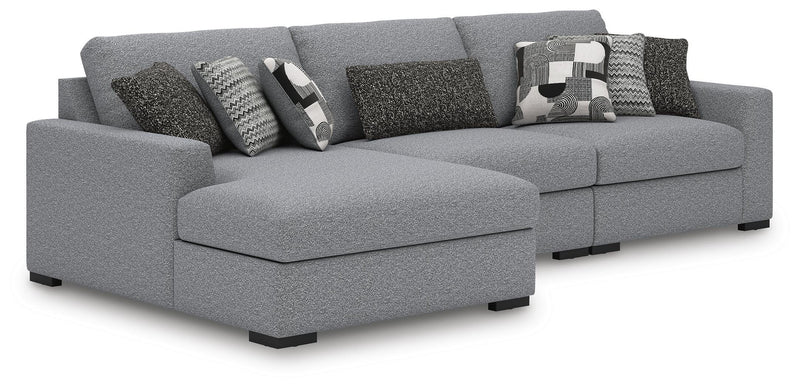 Bealton Salt and Pepper 3-Piece Sectional with Chaise - 61305S4