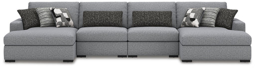 Bealton Salt and Pepper 4-Piece Sectional with Double Chaise - 61305S9