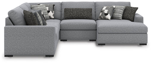 Bealton Salt and Pepper 5-Piece Sectional with Chaise - 61305S7