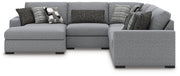 Bealton Salt and Pepper 5-Piece Sectional with Chaise - 61305S8