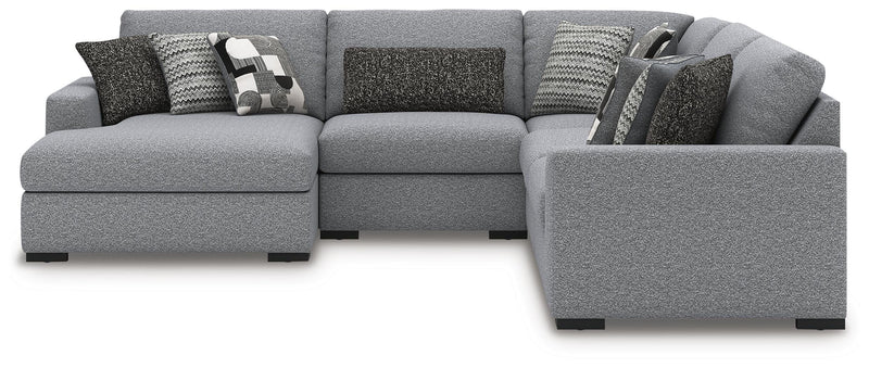 Bealton Salt and Pepper 5-Piece Sectional with Chaise - 61305S8