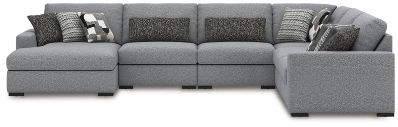 Bealton Salt and Pepper 6-Piece Sectional with Chaise - 61305S13