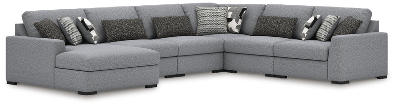 Bealton Salt and Pepper 6-Piece Sectional with Chaise - 61305S13