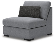 Bealton Salt and Pepper Armless Chair - 6130546