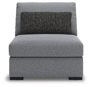 Bealton Salt and Pepper Armless Chair - 6130546