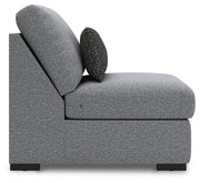 Bealton Salt and Pepper Armless Chair - 6130546