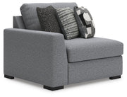 Bealton Salt and Pepper Left-Arm Facing Corner Chair - 6130564