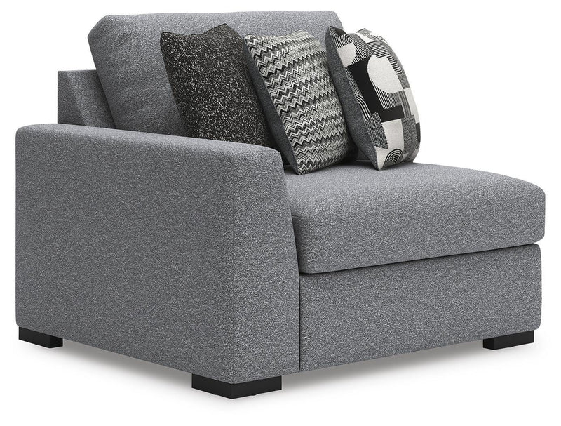 Bealton Salt and Pepper Left-Arm Facing Corner Chair - 6130564