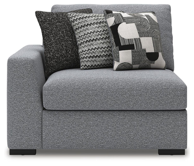 Bealton Salt and Pepper Left-Arm Facing Corner Chair - 6130564