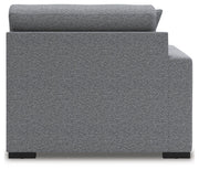 Bealton Salt and Pepper Left-Arm Facing Corner Chair - 6130564