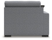 Bealton Salt and Pepper Left-Arm Facing Corner Chaise - 6130516