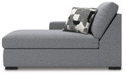 Bealton Salt and Pepper Left-Arm Facing Corner Chaise - 6130516