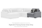 Bealton Salt and Pepper Right-Arm Facing Corner Chair - 6130565