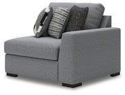 Bealton Salt and Pepper Right-Arm Facing Corner Chair - 6130565