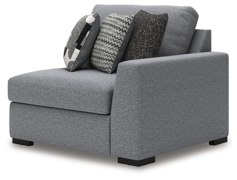 Bealton Salt and Pepper Right-Arm Facing Corner Chair - 6130565